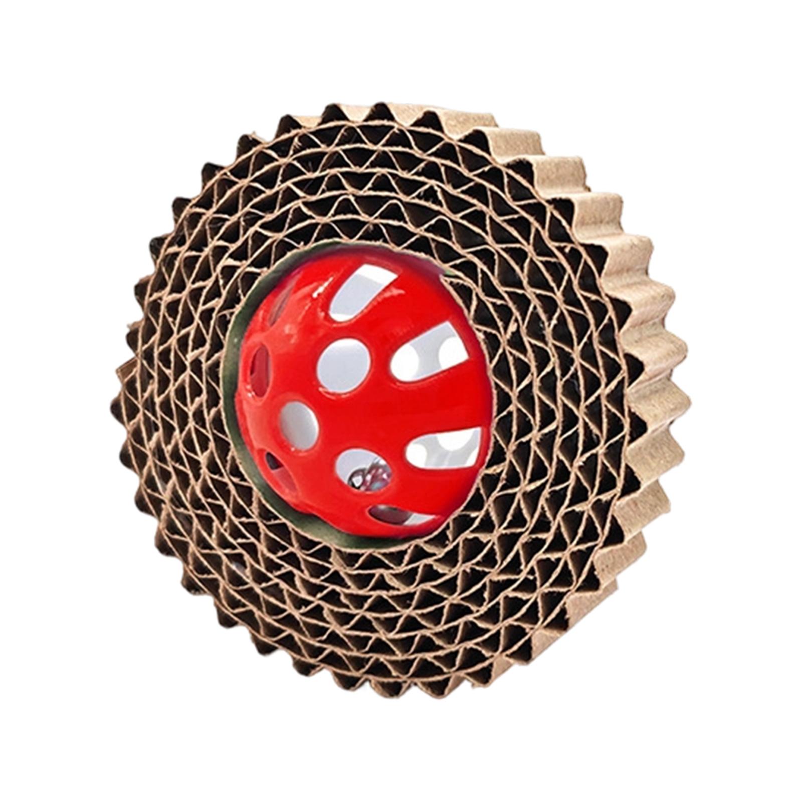 Corrugated Scratch Cats Toy Balls With Bell, Interactive Chew Toys For Indoor Cats, 3 Pack (Random Colors) One Size
Corrugated Scratch Cats Toy Balls With Bell, Interactive Chew Toys For Indoor Cats, 3 Pack (Random Colors) One Size