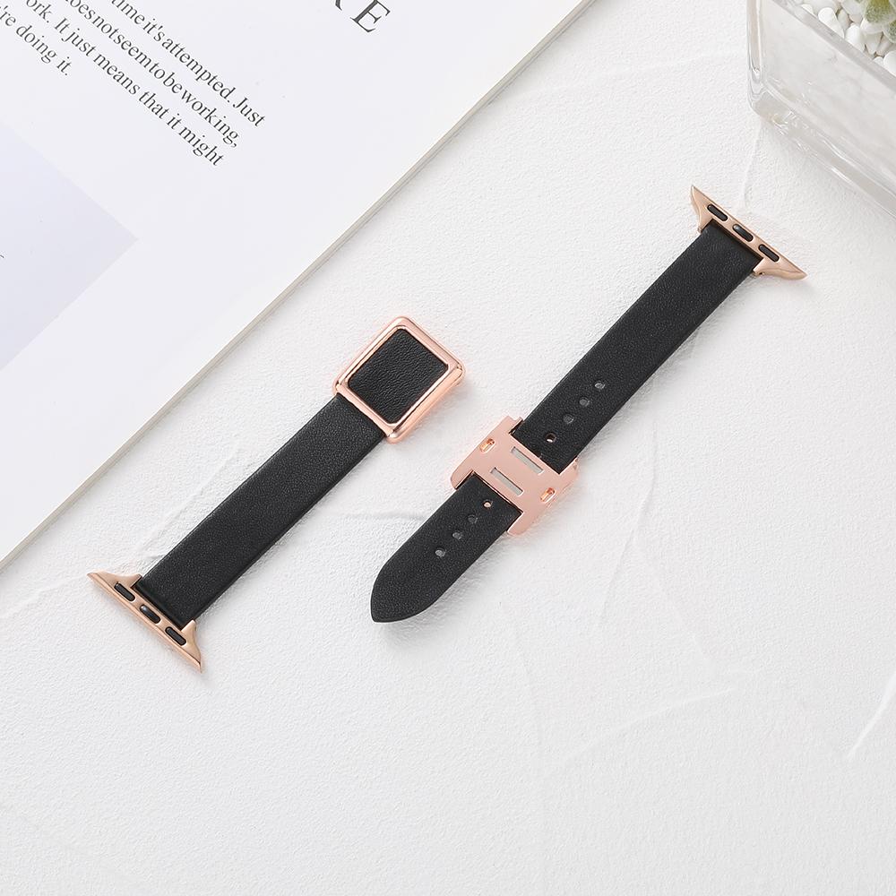 Watch Strap for Apple Watch Series 10 42mm/9 8 7 41mm/SE (2023) SE (2022) SE 6 5 4 40mm/3 2 1 38mm Smart Leather Band Midnight Blue
Watch Strap for Apple Watch Series 10 42mm/9 8 7 41mm/SE (2023) SE (2022) SE 6 5 4 40mm/3 2 1 38mm Smart Leather Band Midnight Blue