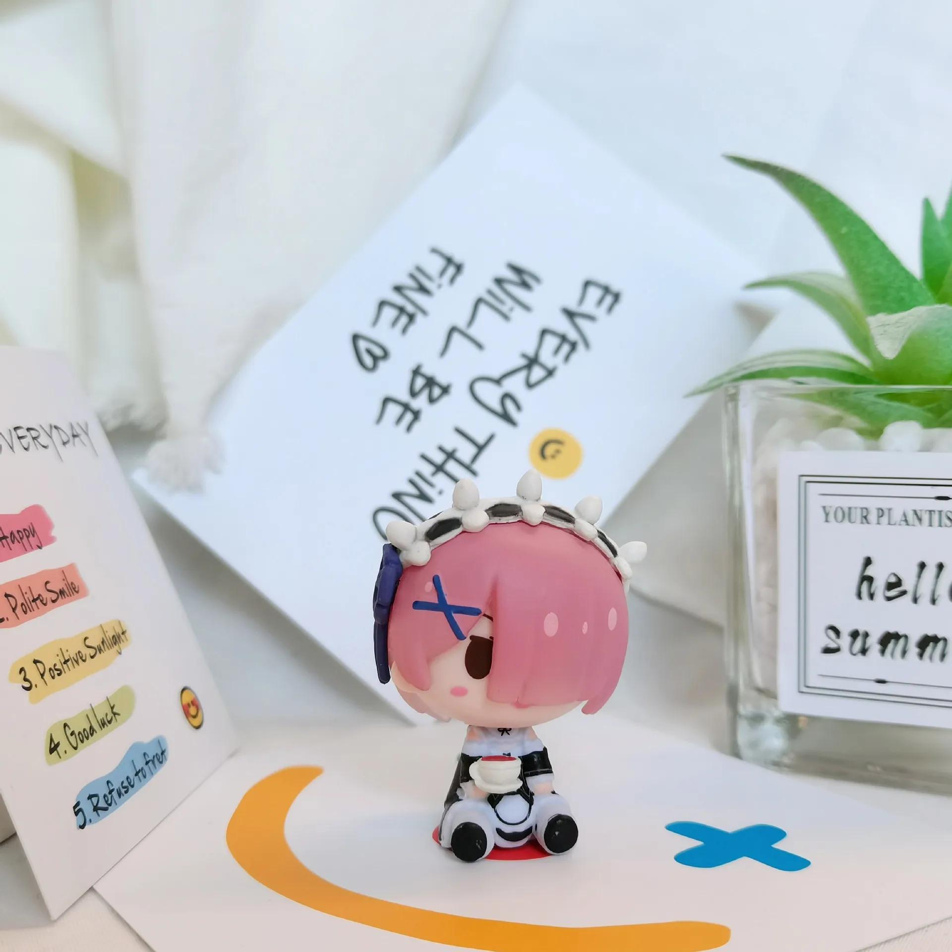 Cute Re Zero Rem Figure Emilia Ram Statues Starting Life in Another World Sculpture Japanese Anime Figurines Office Decoration
Cute Re Zero Rem Figure Emilia Ram Statues Starting Life in Another World Sculpture Japanese Anime Figurines Office Decoration