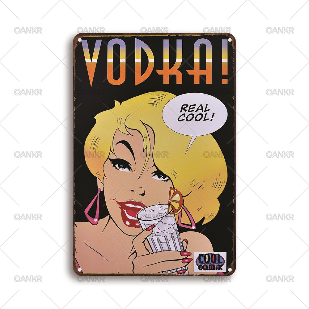 Vintage Art Beer Poster Metal Tin Sign Vodka Cocktail Wall Posters Metal Signs for Man Cave Pub Bar Home Wall Decor Plaque 20x30cm(7.8x11.8inch)
Vintage Art Beer Poster Metal Tin Sign Vodka Cocktail Wall Posters Metal Signs for Man Cave Pub Bar Home Wall Decor Plaque 20x30cm(7.8x11.8inch)