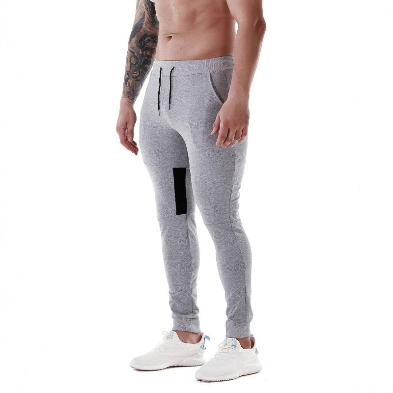 Spring Men s Slim Fit Joggers Drawstring Patchwork Sweatpants S сірий
Spring Men s Slim Fit Joggers Drawstring Patchwork Sweatpants S сірий