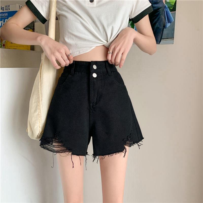 Брюки Классическая и Минималистичная Мода Универсальные С Высокой Посадкой Свободные Рваные Джинсы Женские Летние Скинни Наружные Широкие Штанины А-силуэта Тонкие Джинсовые Шорты 2XL чёрный
Брюки Классическая и Минималистичная Мода Универсальные С Высокой Посадкой Свободные Рваные Джинсы Женские Летние Скинни Наружные Широкие Штанины А-силуэта Тонкие Джинсовые Шорты 2XL чёрный