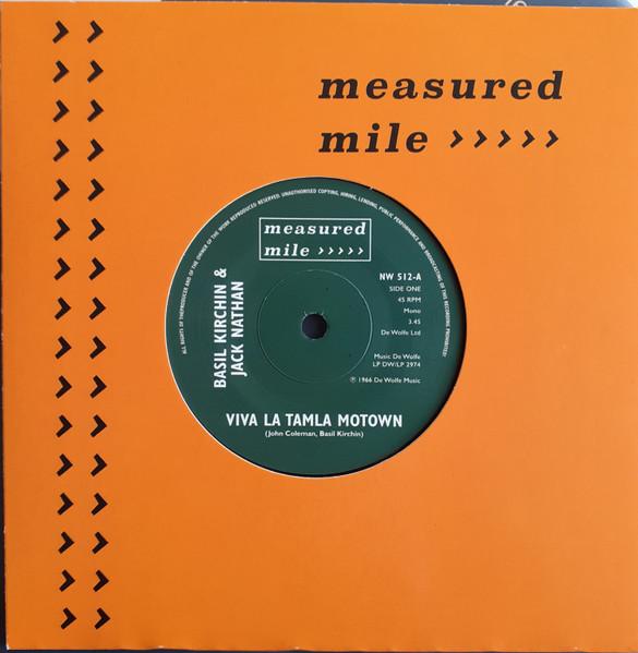 7inch Record BASIL KIRCHIN & JACK NATHAN / ALAN - Viva La Tamla Motown / Main Chance NW512 Measured Mile 2023 UK Soul/Funk
7inch Record BASIL KIRCHIN & JACK NATHAN / ALAN - Viva La Tamla Motown / Main Chance NW512 Measured Mile 2023 UK Soul/Funk