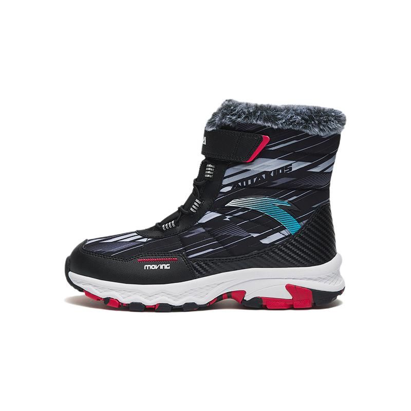 Anta Childrens Fleece Lined Rotating Button Sports High Top Casual Shoes Kids Casual Shoes Black Red A312246941-3 36
Anta Childrens Fleece Lined Rotating Button Sports High Top Casual Shoes Kids Casual Shoes Black Red A312246941-3 36