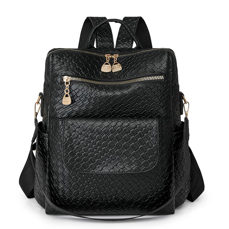 ПУ рюкзак женский большой емкости дорожная сумка для отдыха на открытом воздухе чёрный
ПУ рюкзак женский большой емкости дорожная сумка для отдыха на открытом воздухе чёрный