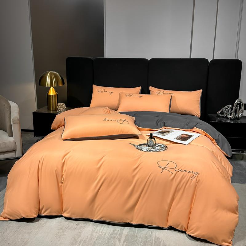 High-quality Embroidered Queen Bedding Set King Size Soft Skin Friendly Duvet Cover Set with Bed Sheet Simple Blanket Cover Sets 150x200cm only 1 Pcs
High-quality Embroidered Queen Bedding Set King Size Soft Skin Friendly Duvet Cover Set with Bed Sheet Simple Blanket Cover Sets 150x200cm only 1 Pcs