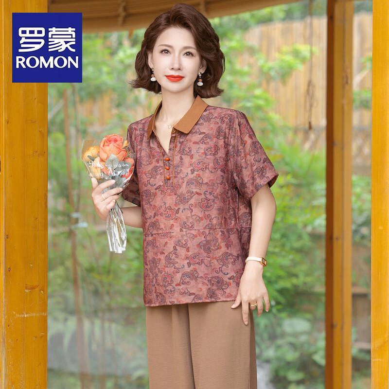 Romon Women s Floral Short-Sleeve Lapel Shirt 5XL
Romon Women s Floral Short-Sleeve Lapel Shirt 5XL