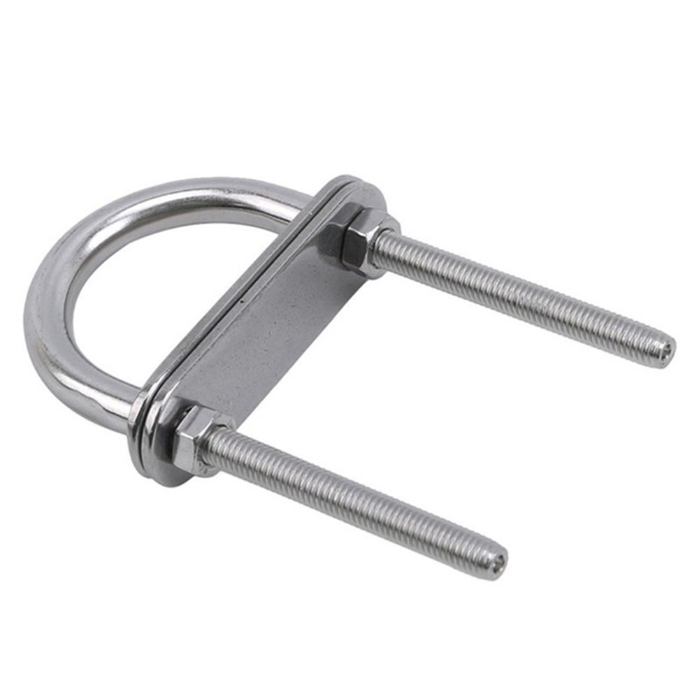 304 Stainless Steel Boat Hardware U-bolt Screw with Nut Rope Rigging Screw Pads Bow Stern Eye
304 Stainless Steel Boat Hardware U-bolt Screw with Nut Rope Rigging Screw Pads Bow Stern Eye