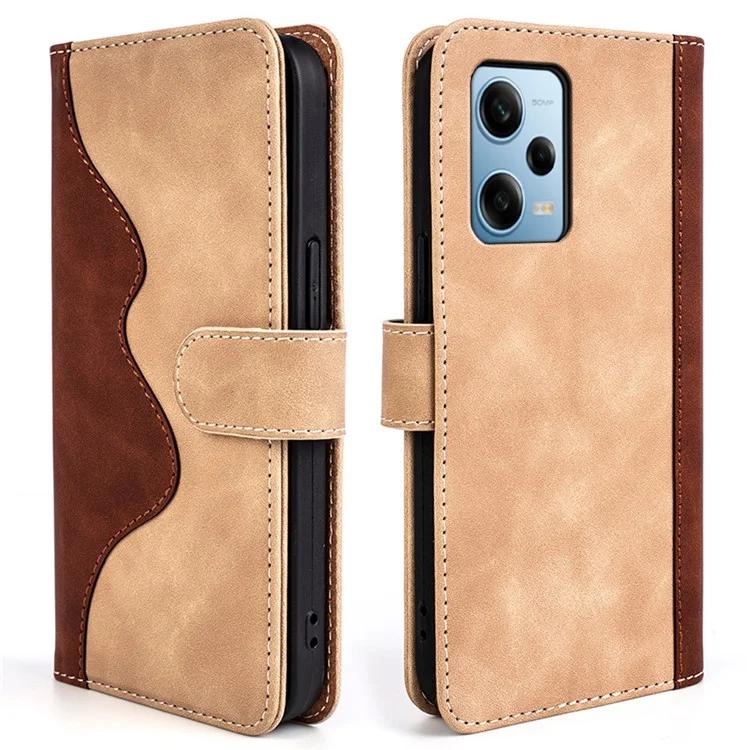 For Xiaomi Redmi Note 12 Pro 5G / Note 12 Pro Speed 5G / Poco X5 Pro 5G Dual Color Splicing Wallet Stand PU Leather Cover
For Xiaomi Redmi Note 12 Pro 5G / Note 12 Pro Speed 5G / Poco X5 Pro 5G Dual Color Splicing Wallet Stand PU Leather Cover