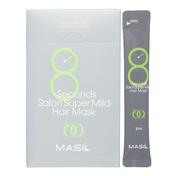 MASIL 8 SECONDS SALON SUPER MILD HAIR MASK Восстанавливающая маска для ослабленных волос 8мл*20
MASIL 8 SECONDS SALON SUPER MILD HAIR MASK Восстанавливающая маска для ослабленных волос 8мл*20