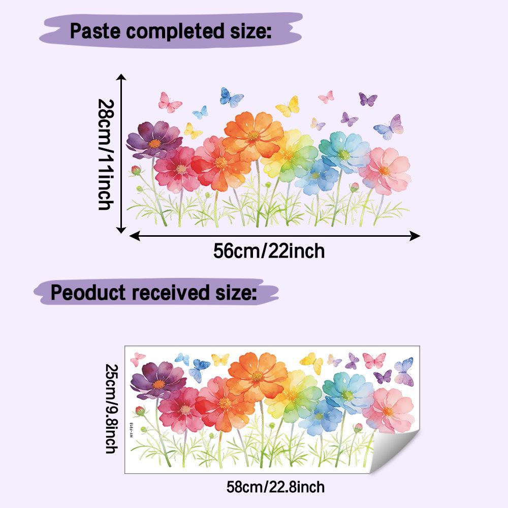 Cosmos Flower Static Cling Window Sticker No Glue for Bedroom Entryway Home Decor 25x58cm разноцветный
Cosmos Flower Static Cling Window Sticker No Glue for Bedroom Entryway Home Decor 25x58cm разноцветный