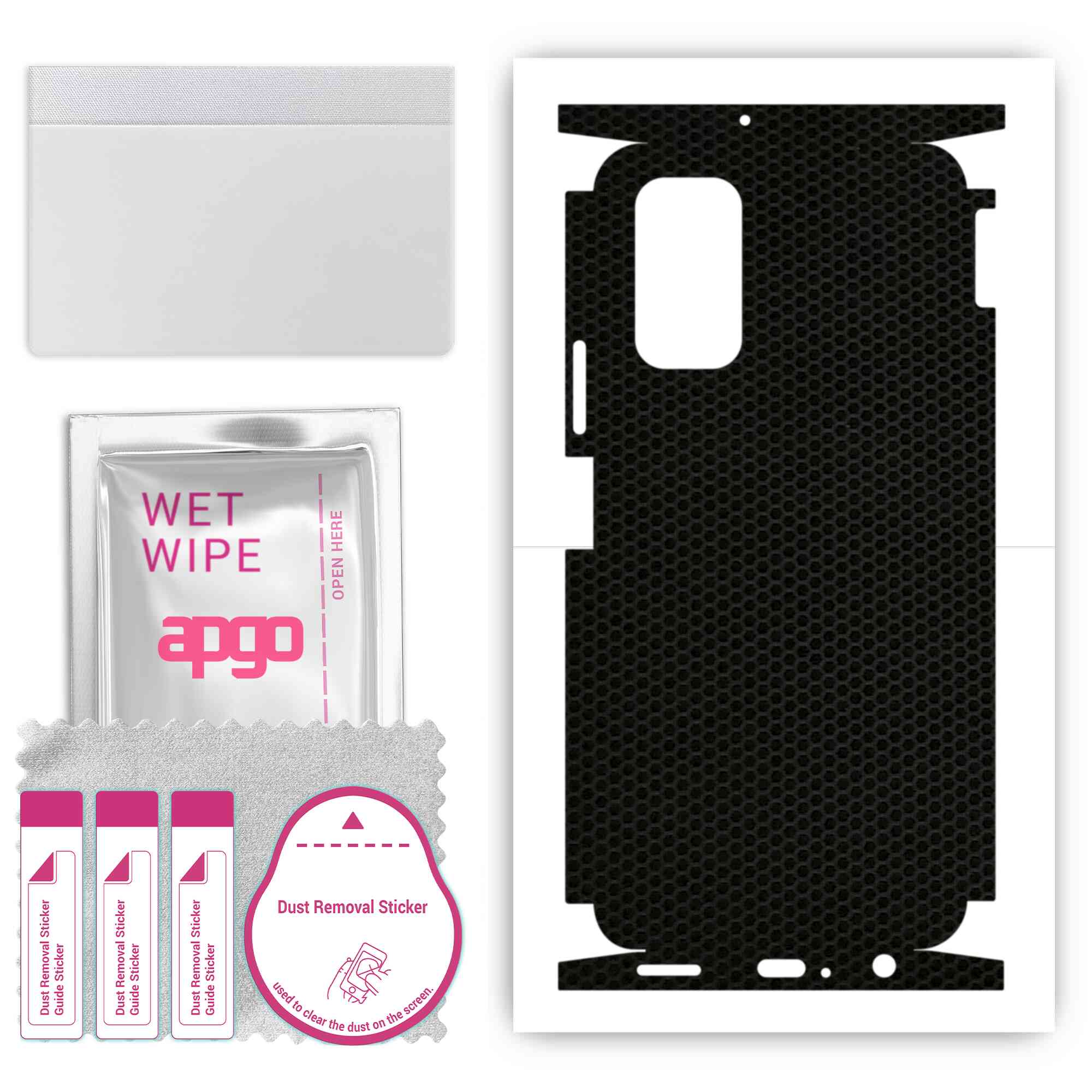 apgo Protective Skin Sticker for the back+sides compatible with Honor 30S, Full Wrap Film, Foil, Vinyl - Pattern Matrix
apgo Protective Skin Sticker for the back+sides compatible with Honor 30S, Full Wrap Film, Foil, Vinyl - Pattern Matrix