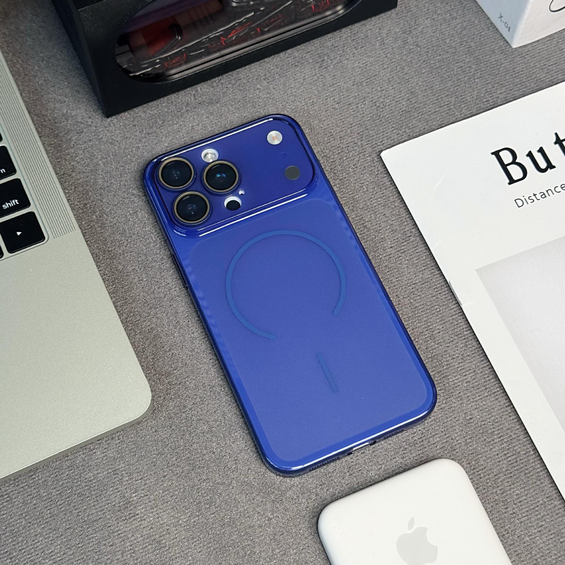iPhone 15 Pro Max Ultra-Thin Frosted Transparent Soft Glass Lens Protective Case iPhone 17 Pro
iPhone 15 Pro Max Ultra-Thin Frosted Transparent Soft Glass Lens Protective Case iPhone 17 Pro
