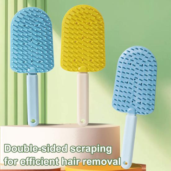 Cat Tongue Comb Ice Cream Design Massage Comb Double Sided Pet Grooming Deshedding Brush for Removing Mats Tangles Loose Fur from The Undercoat синій
Cat Tongue Comb Ice Cream Design Massage Comb Double Sided Pet Grooming Deshedding Brush for Removing Mats Tangles Loose Fur from The Undercoat синій