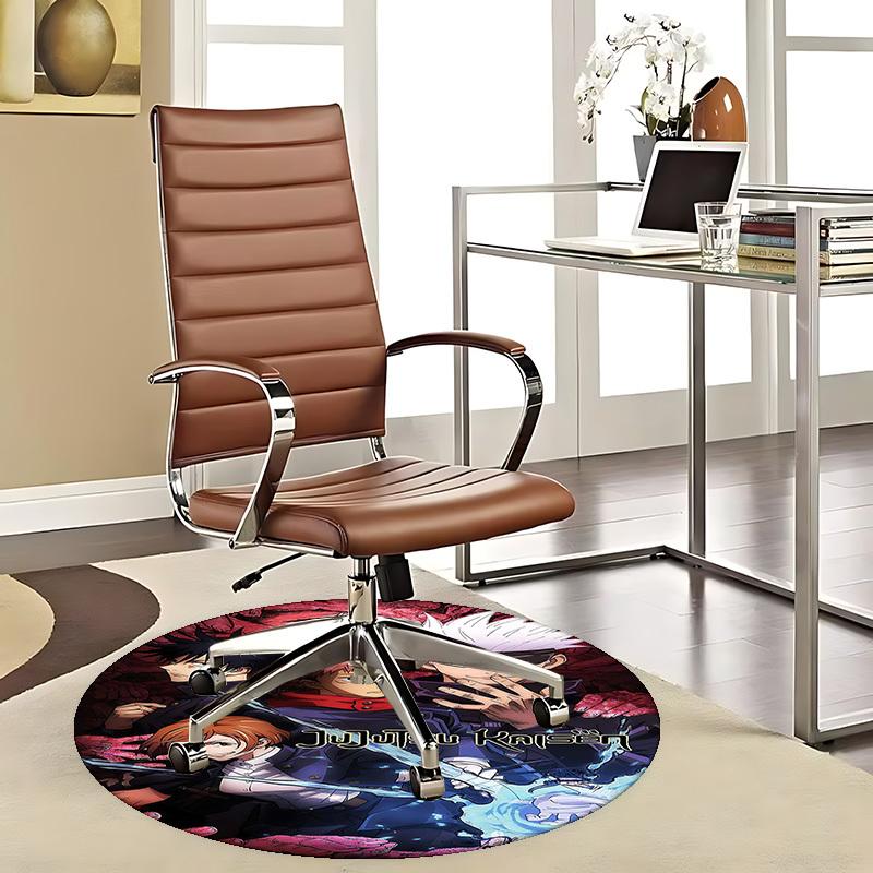 1pc Jujutsu Kaisen Anime Round Carpet - Office Chair Mat, Non-Slip Rug for Home Decor, Living Room, Bedroom, Game Room, Dormitory, Birthday Gift, Seas 80cm by 80cm
1pc Jujutsu Kaisen Anime Round Carpet - Office Chair Mat, Non-Slip Rug for Home Decor, Living Room, Bedroom, Game Room, Dormitory, Birthday Gift, Seas 80cm by 80cm