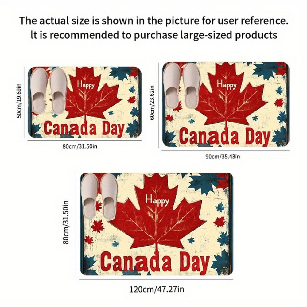 Canadian National Day Maple Leaf Doormat Perfect for living rooms and bedrooms, festive home decor gift 40X60CM (1.3X2FT
Canadian National Day Maple Leaf Doormat Perfect for living rooms and bedrooms, festive home decor gift 40X60CM (1.3X2FT