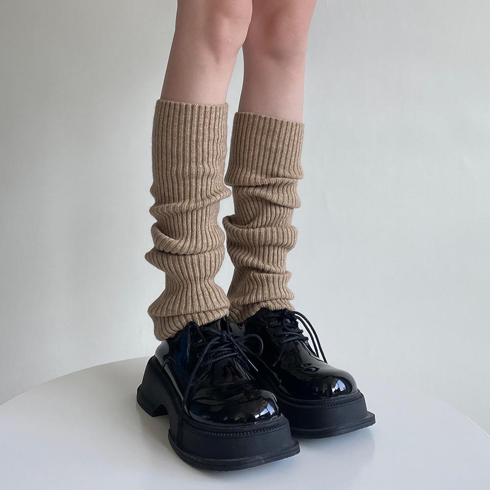 Wool Knit Leg Warmers Winter Autumn Japanese JK Style Slouchy Socks for Girls Solid Color Calf Socks Thermal Layering Essential One Size
Wool Knit Leg Warmers Winter Autumn Japanese JK Style Slouchy Socks for Girls Solid Color Calf Socks Thermal Layering Essential One Size