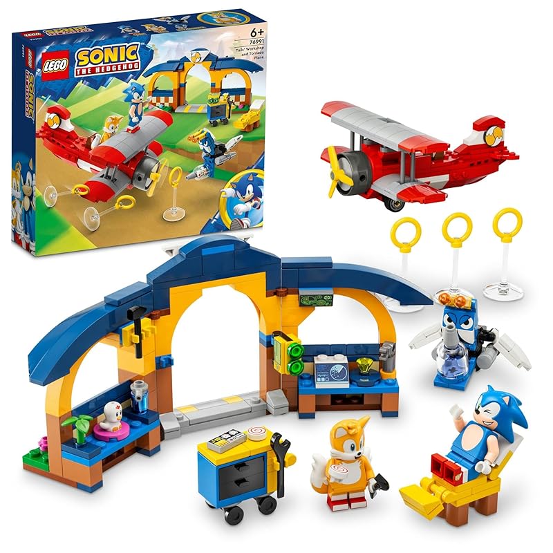 Lego sonic the hedgehog Tails lab and the Tornado toys іграшка подарунок день народження блок Освітня освіта Різдво хлопчик дівчинка дитина 6 років 7 років
Lego sonic the hedgehog Tails lab and the Tornado toys іграшка подарунок день народження блок Освітня освіта Різдво хлопчик дівчинка дитина 6 років 7 років