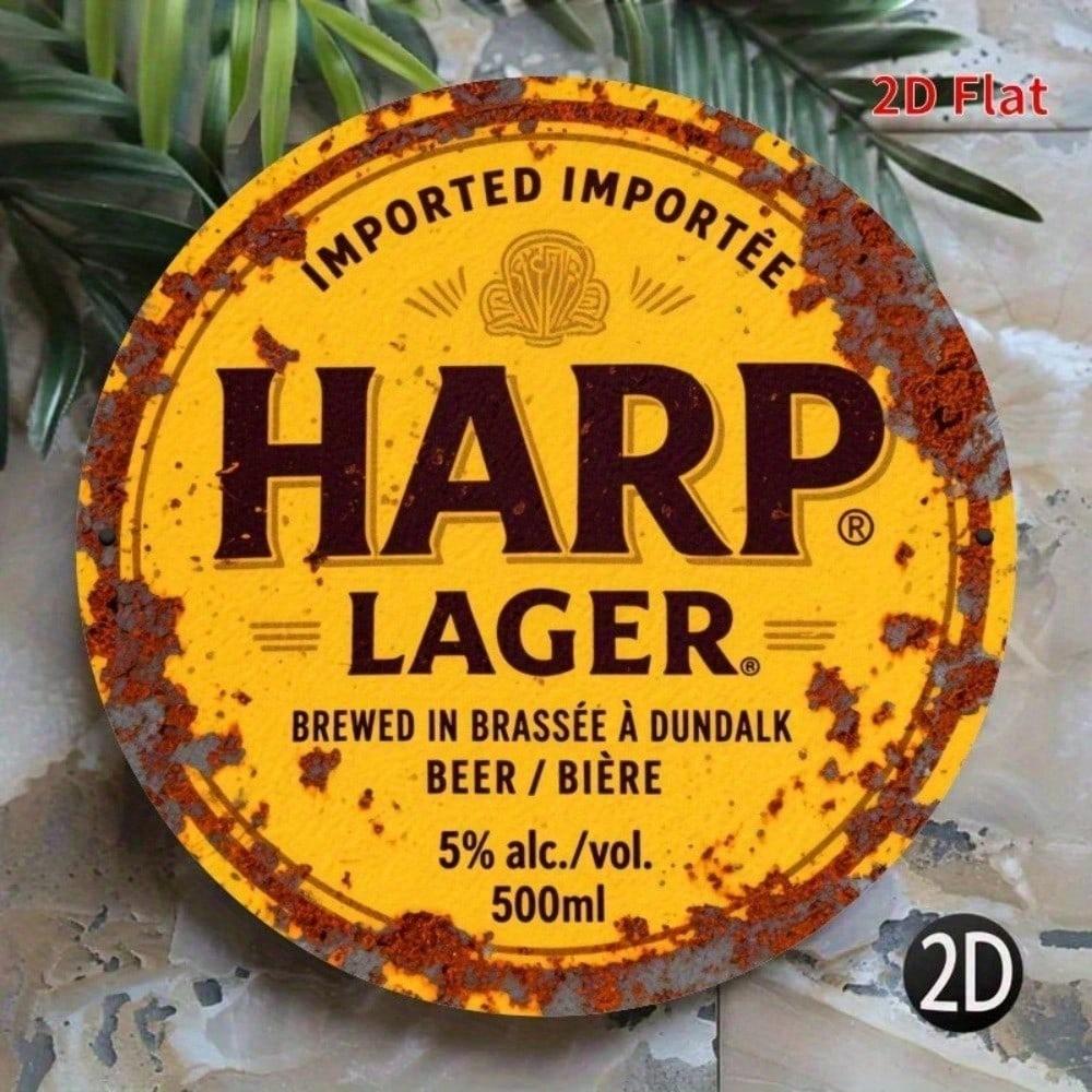 Vintage Harp Lager Beer Metal Tin Sign 8x12 Inch Retro Aluminum Wall Decor Pub Bar Man Cave Rustic Home Art 20x20 різнокольоровий
Vintage Harp Lager Beer Metal Tin Sign 8x12 Inch Retro Aluminum Wall Decor Pub Bar Man Cave Rustic Home Art 20x20 різнокольоровий