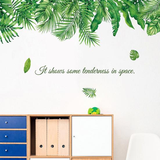 2шт Зеленые листья Тропические растения Съемные наклейки на стену Гостиная
2шт Зеленые листья Тропические растения Съемные наклейки на стену Гостиная