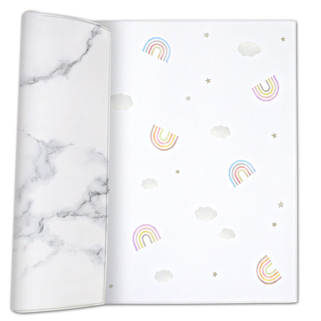 Игровой коврик для малышей Chewy Marshmallow Mat Двусторонний водонепроницаемый Совместим с подогревом пола x Радуга x (Кератта) (200 140см, Мрамор)
Игровой коврик для малышей Chewy Marshmallow Mat Двусторонний водонепроницаемый Совместим с подогревом пола x Радуга x (Кератта) (200 140см, Мрамор)
