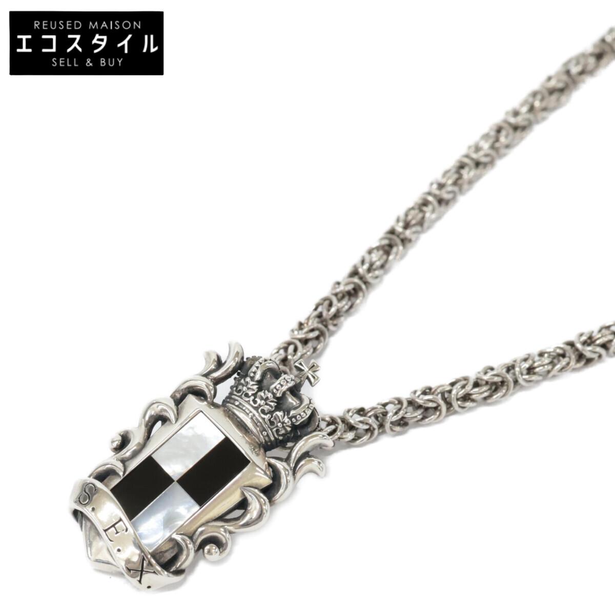 JustinDavis SPJ533 925 JD x HU Hideo Uchiyama Onyx/White Shell Pendant Necklace SilverUsed
JustinDavis SPJ533 925 JD x HU Hideo Uchiyama Onyx/White Shell Pendant Necklace SilverUsed