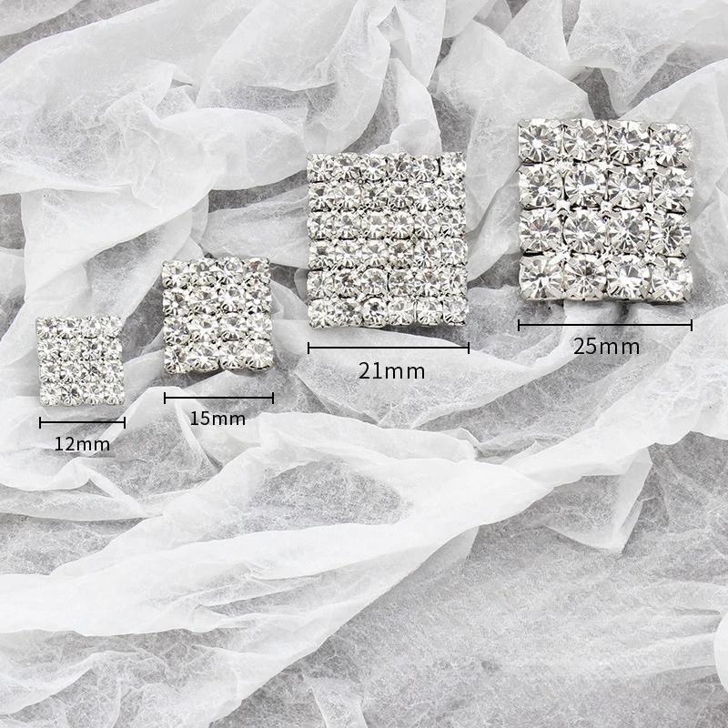 Shiny 5 Pieces Mixed Size Silver Rhinestones Buttons Wedding Crafts Decorative Accessories For DIY Clothing 12mm
Shiny 5 Pieces Mixed Size Silver Rhinestones Buttons Wedding Crafts Decorative Accessories For DIY Clothing 12mm