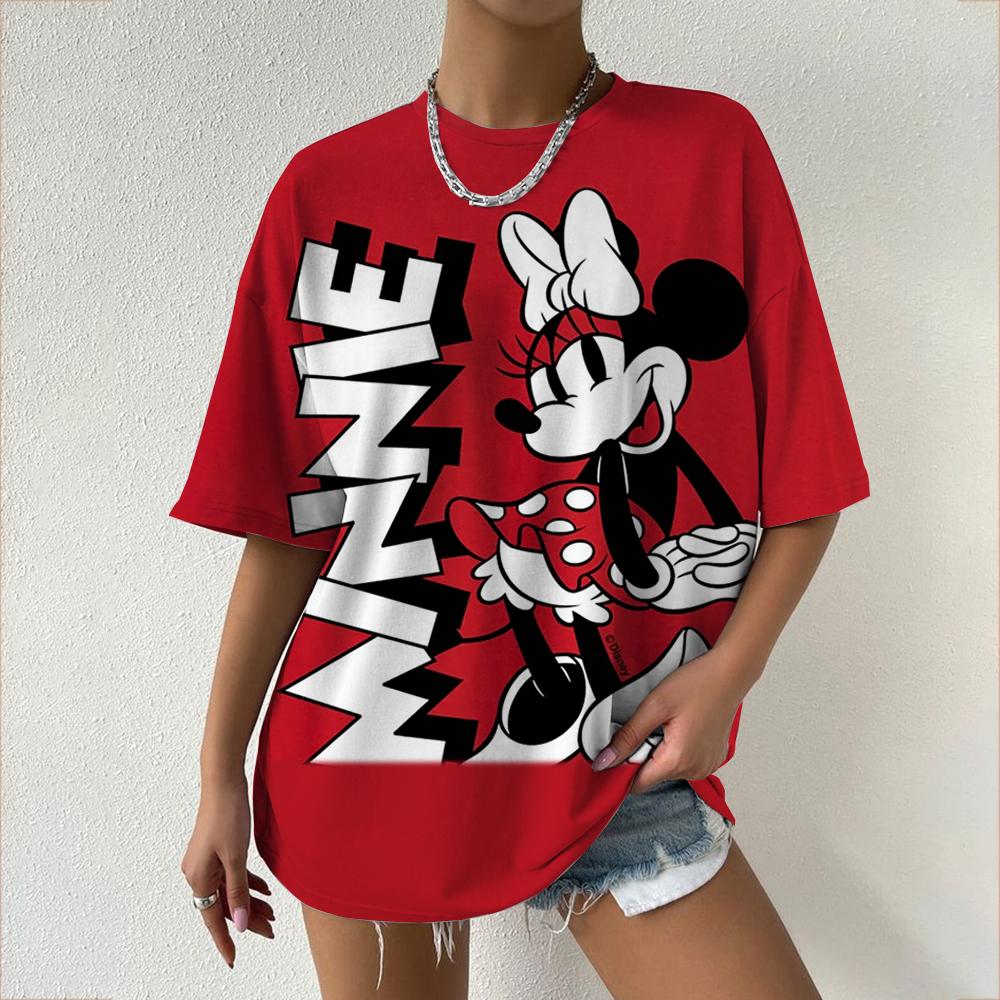 New Trendy Womens Fashion Mickey Mouse Graphic Print High Quality Unisexs and Womens Short Sleeve Loose Casual TShirts S
New Trendy Womens Fashion Mickey Mouse Graphic Print High Quality Unisexs and Womens Short Sleeve Loose Casual TShirts S