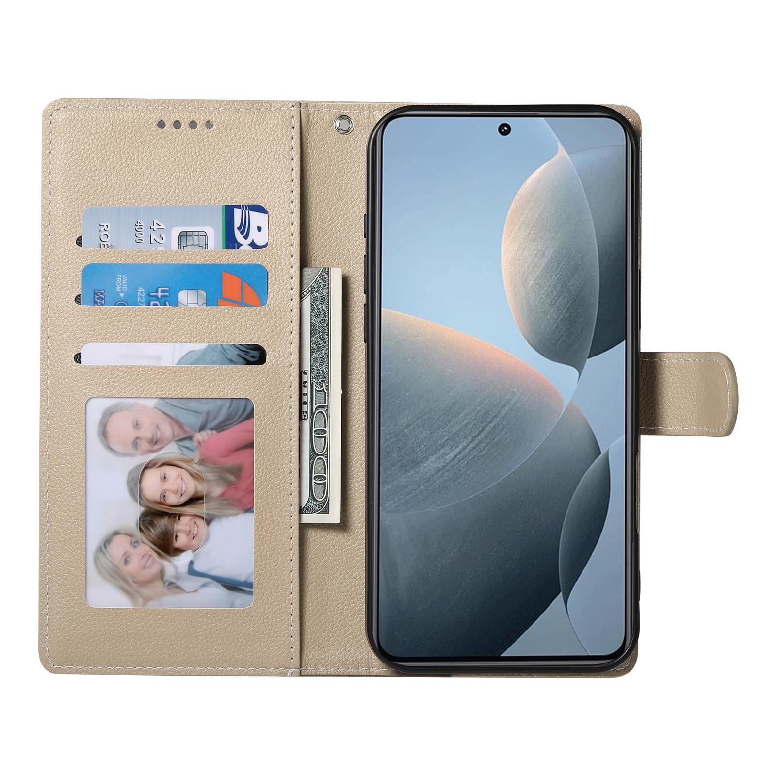 For Xiaomi Redmi A5 4G (171.7mm)/Poco C71 4G Stand Case Litchi Texture Leather Wallet Phone Cover Magnetic Snap Apricot
For Xiaomi Redmi A5 4G (171.7mm)/Poco C71 4G Stand Case Litchi Texture Leather Wallet Phone Cover Magnetic Snap Apricot