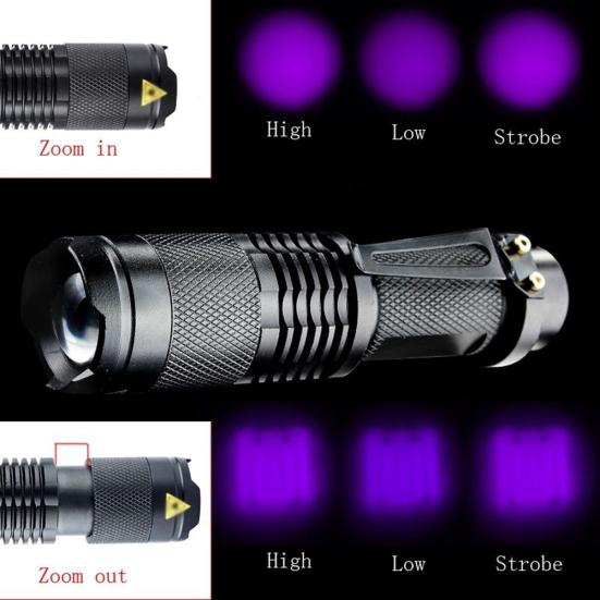 Портативный светодиодный УФ-фиолетовый алюминиевый ультра-фиолетовый фонарик Фиолетовый светильник-фонарик
Портативный светодиодный УФ-фиолетовый алюминиевый ультра-фиолетовый фонарик Фиолетовый светильник-фонарик