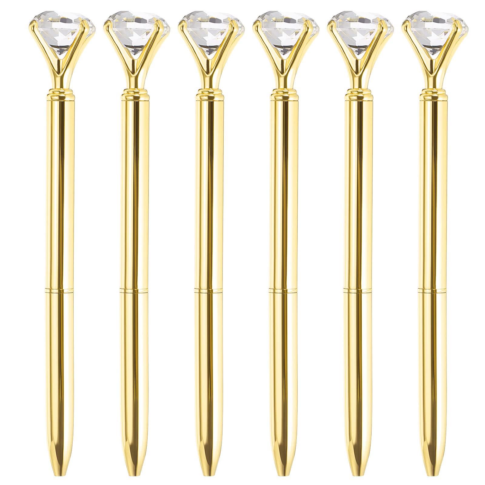 PATIKIL Ballpoint Stylus Crystal Black Medium Style Pack of 6 Pen, Diamond, Ink, 1.0mm Point, 1, Gold,
PATIKIL Ballpoint Stylus Crystal Black Medium Style Pack of 6 Pen, Diamond, Ink, 1.0mm Point, 1, Gold,