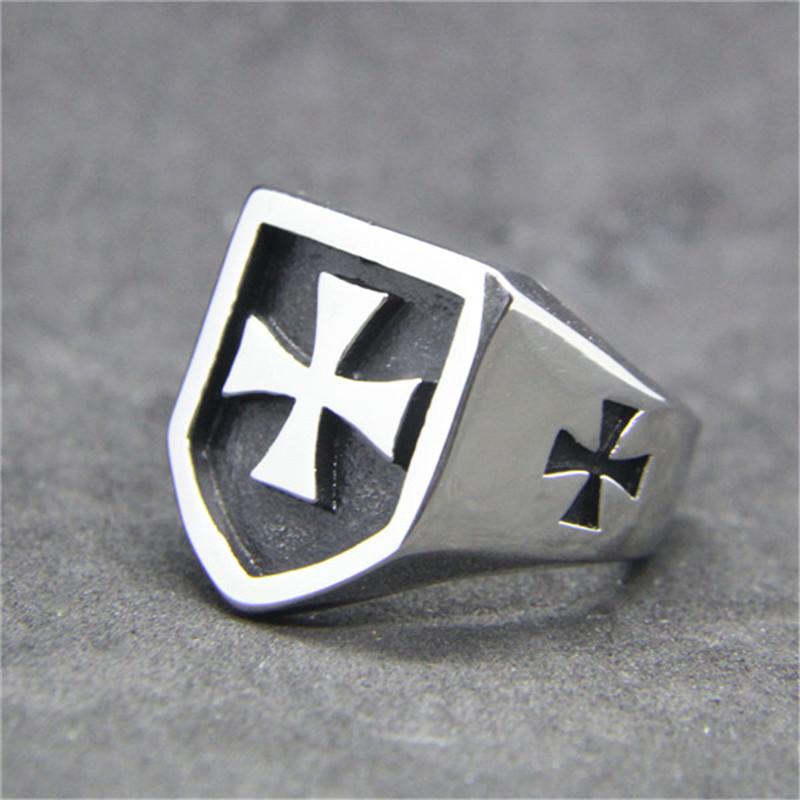 Rany&Roy Brand New Design Shield Cross Ring 316L Stainless Steel Jewelry Hiphop Style Men Ring 7
Rany&Roy Brand New Design Shield Cross Ring 316L Stainless Steel Jewelry Hiphop Style Men Ring 7