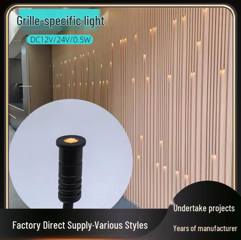 Mini LED Grille Wall Light: 12V/24V, 8mm Opening, Recessed Starlight Spotlight Neutral White
Mini LED Grille Wall Light: 12V/24V, 8mm Opening, Recessed Starlight Spotlight Neutral White