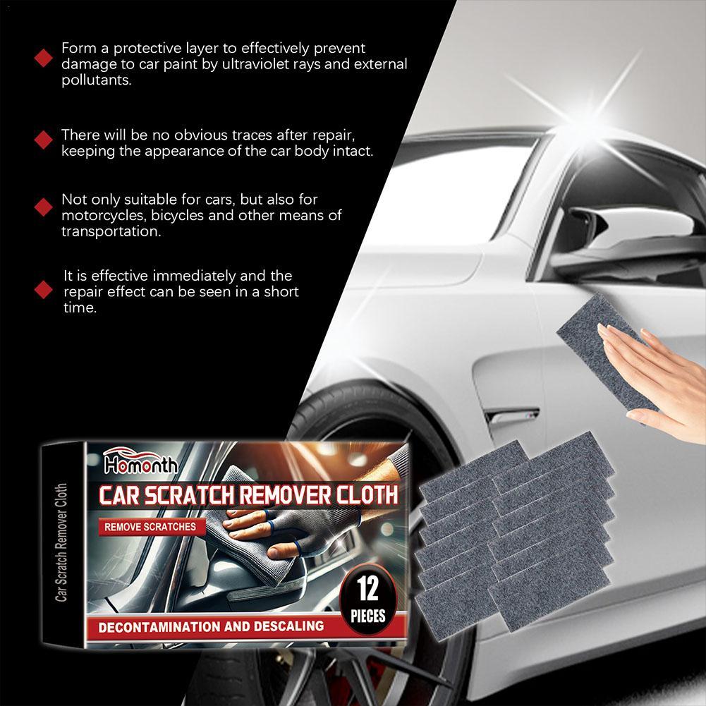 12Pcs Car Scratches Nano Cloth Easily Repair Paint Scratches Auto Detailing Cloth Car Polishing Cleaning Cloth Car Maintenance чёрный
12Pcs Car Scratches Nano Cloth Easily Repair Paint Scratches Auto Detailing Cloth Car Polishing Cleaning Cloth Car Maintenance чёрный