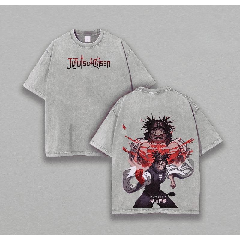 Japanese Anime Jujutsu Kaisen T-shirt Choso Washed Gothic Y2k T Shirt Summer Casual Short Sleeve Cotton Tees Tops Men Clothing S серый
Japanese Anime Jujutsu Kaisen T-shirt Choso Washed Gothic Y2k T Shirt Summer Casual Short Sleeve Cotton Tees Tops Men Clothing S серый