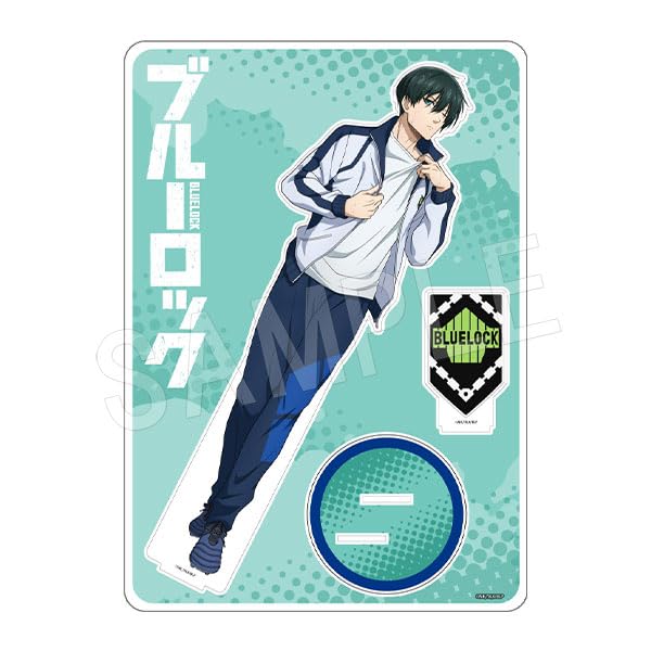 Chugai Mining Blue Rock Big Acrylic Stand, Training Version, by Rin Itoshi, Approx. 283 x 200mm, Made of Acrylic
Chugai Mining Blue Rock Big Acrylic Stand, Training Version, by Rin Itoshi, Approx. 283 x 200mm, Made of Acrylic