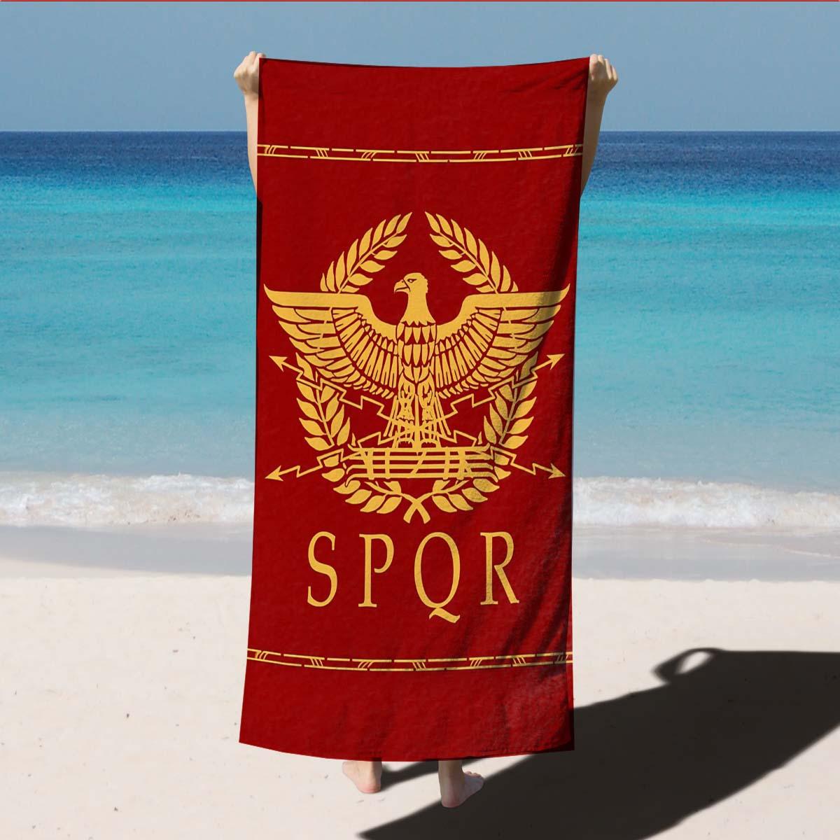Golden eagle top olive branch arrow beach towel, super absorbent quick-drying swimming towel, soft and lovely pool bath towel W30*H60(CM)
Golden eagle top olive branch arrow beach towel, super absorbent quick-drying swimming towel, soft and lovely pool bath towel W30*H60(CM)