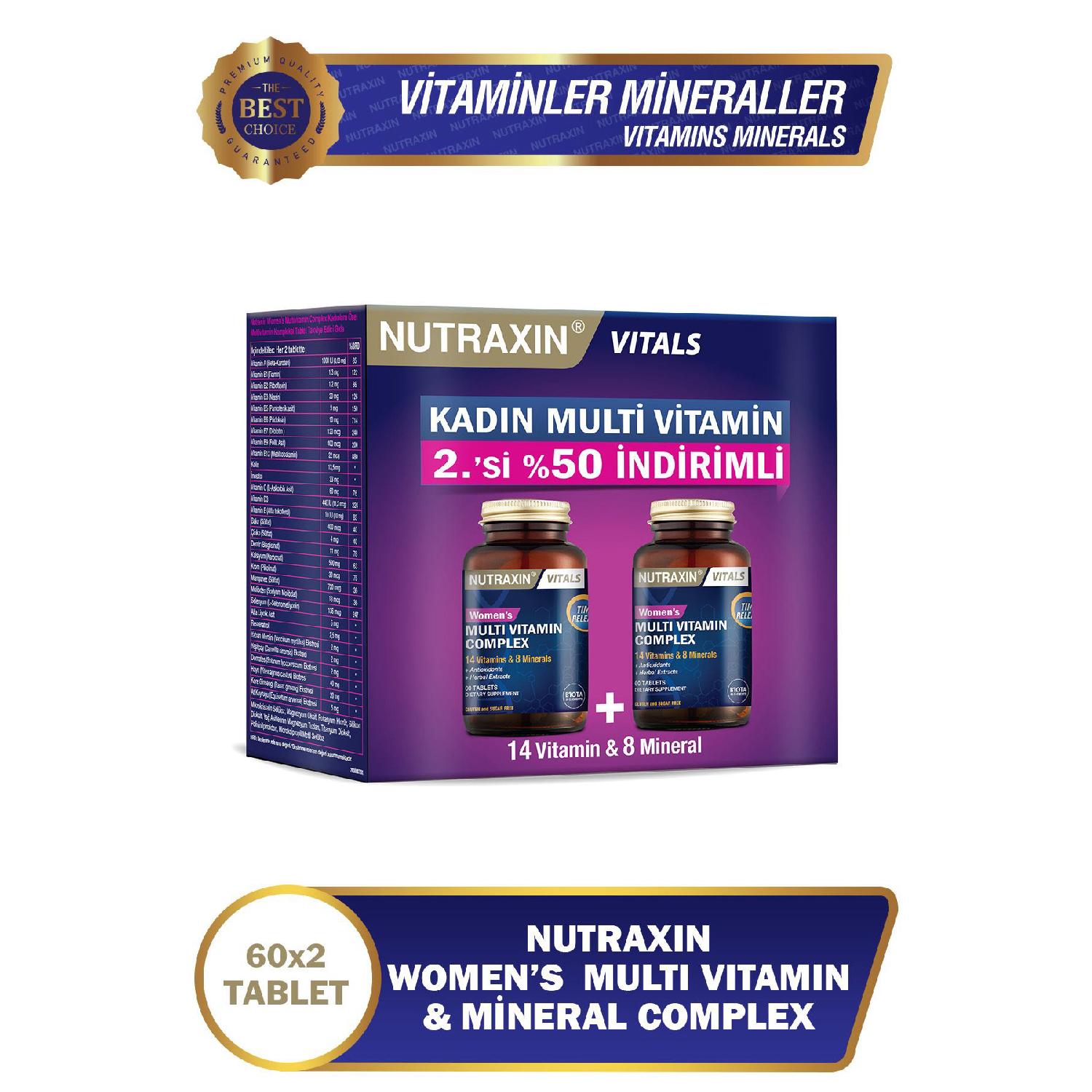 2 Multivitamine Female, Multivitamin
2 Multivitamine Female, Multivitamin
