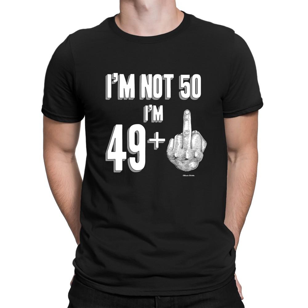 Mens Fun 50th Birthday T-Shirt NOT 50 IM 49 + 1 Middle Finger Joke Gift 3XL
Mens Fun 50th Birthday T-Shirt NOT 50 IM 49 + 1 Middle Finger Joke Gift 3XL