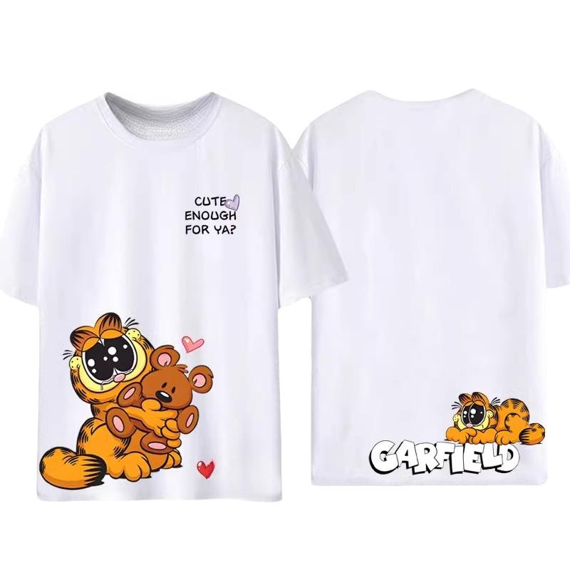 Garfield Cartoon Merchandise TShirt Unisexs and Womens Couples Set Summer QuickDry HalfSleeve Shirts S
Garfield Cartoon Merchandise TShirt Unisexs and Womens Couples Set Summer QuickDry HalfSleeve Shirts S