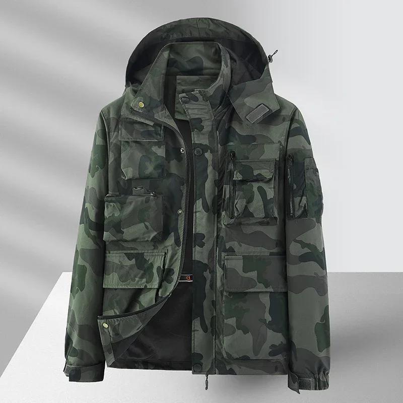 Hooded Hiking Cycling Jacket Men Autumn Outdoor Bomber Jackets Windbreaker Casual Cargo Jackets Men Coats XS
Hooded Hiking Cycling Jacket Men Autumn Outdoor Bomber Jackets Windbreaker Casual Cargo Jackets Men Coats XS