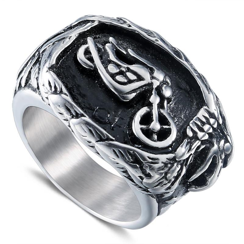 Motorcycle Ring, European and American Locomotive Titanium Steel Ring, Personalized Retro Men s Jewelry 2026 13
Motorcycle Ring, European and American Locomotive Titanium Steel Ring, Personalized Retro Men s Jewelry 2026 13