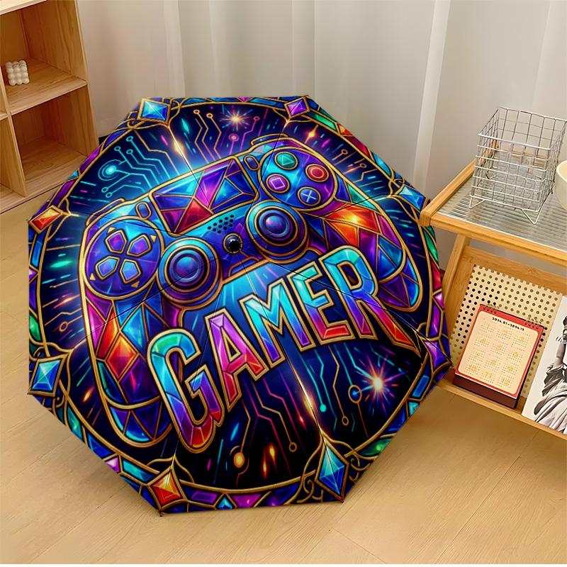 Game-Technology-zt Printed umbrella windproof folding umbrella portable sun and rain umbrella suitable for gifting
Game-Technology-zt Printed umbrella windproof folding umbrella portable sun and rain umbrella suitable for gifting