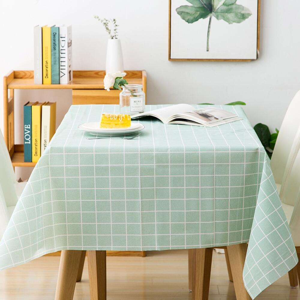 Plaid Waterproof Oil-Proof Tablecloth, Simple Style Wash-Free Design, For Home Dining Festival Daily Use, Easy Clean 90*137cm синій
Plaid Waterproof Oil-Proof Tablecloth, Simple Style Wash-Free Design, For Home Dining Festival Daily Use, Easy Clean 90*137cm синій