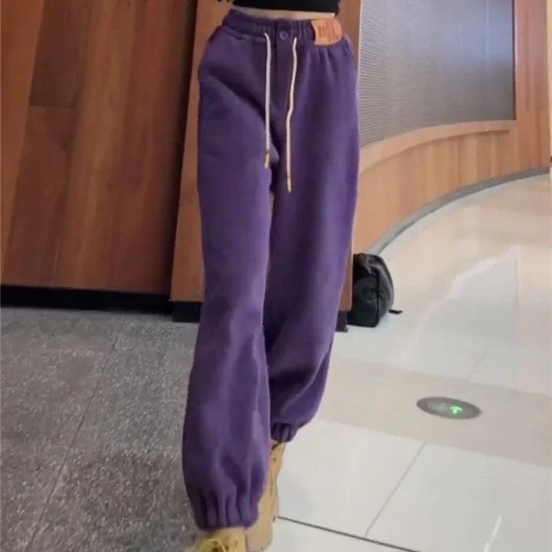 WTEMPO Plus Size Womens s High Waist Drawstring Fleece Sweatpants Tapered Trousers Warm Winter Long Pants for Women with Pockets 2XL фиолетовый
WTEMPO Plus Size Womens s High Waist Drawstring Fleece Sweatpants Tapered Trousers Warm Winter Long Pants for Women with Pockets 2XL фиолетовый