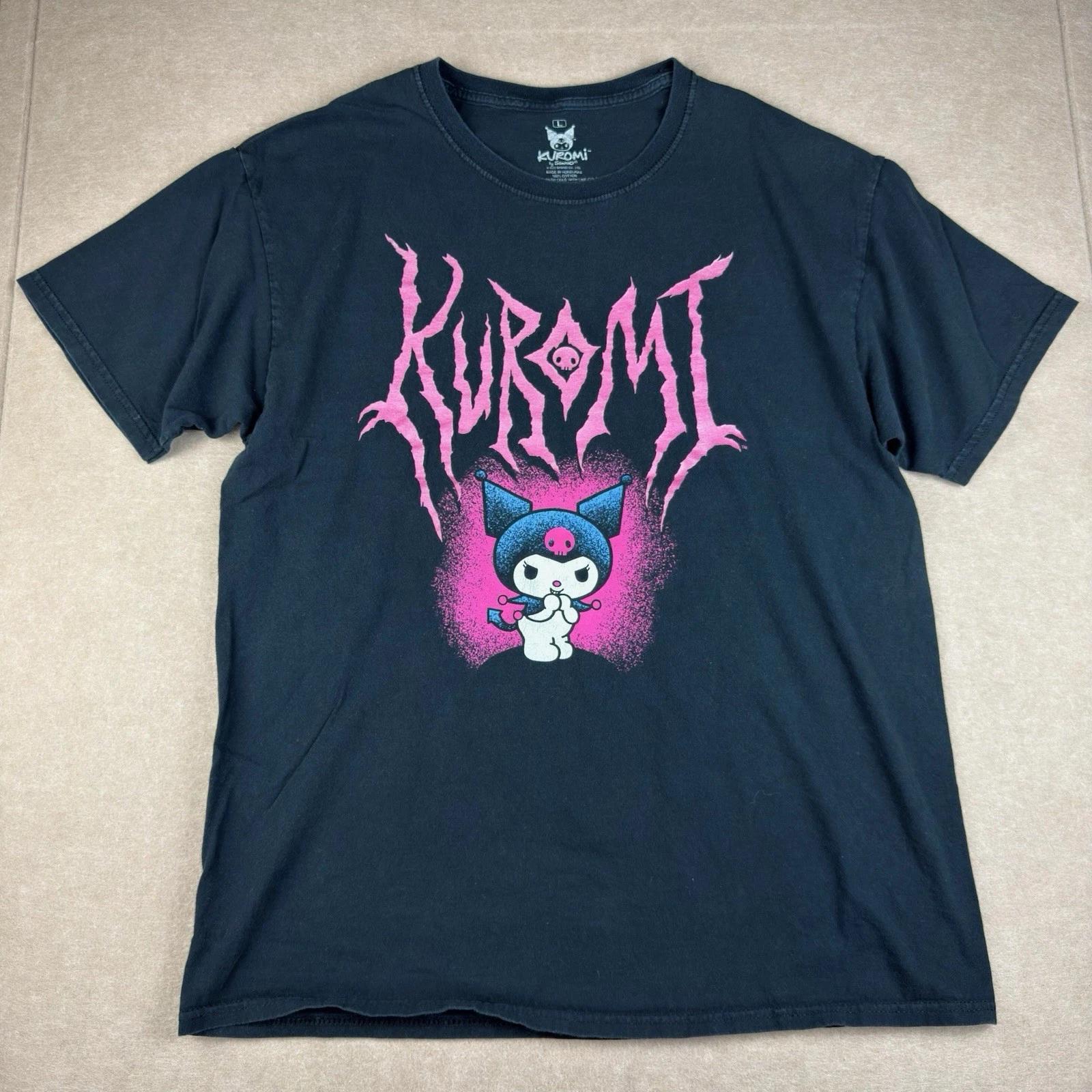 Kuromi Sanrio Gothic T-Shirt Women’s L Black Pink Cute Graphic Anime Tee Japan S
Kuromi Sanrio Gothic T-Shirt Women’s L Black Pink Cute Graphic Anime Tee Japan S