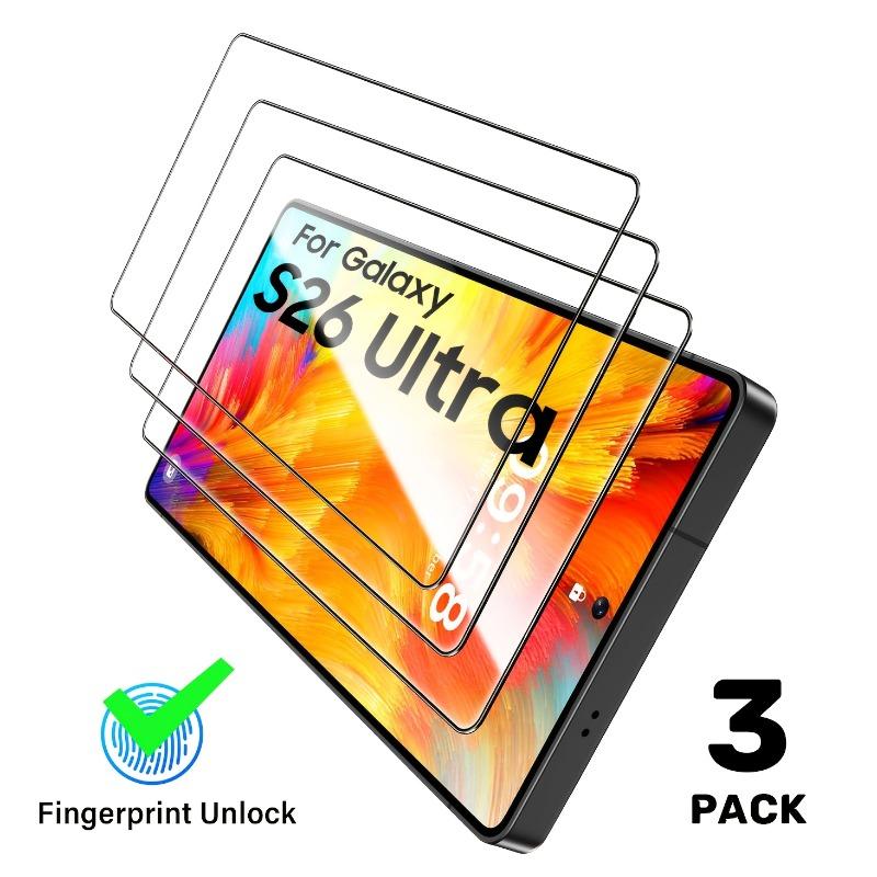 3Pcs Tempered Glass For Samsung S26 Ultra S25 S24 Plus Edge FE Screen Protector Full Protective Glass For Galaxy A57 A37 A17 A27 Galaxy A26 білий
3Pcs Tempered Glass For Samsung S26 Ultra S25 S24 Plus Edge FE Screen Protector Full Protective Glass For Galaxy A57 A37 A17 A27 Galaxy A26 білий
