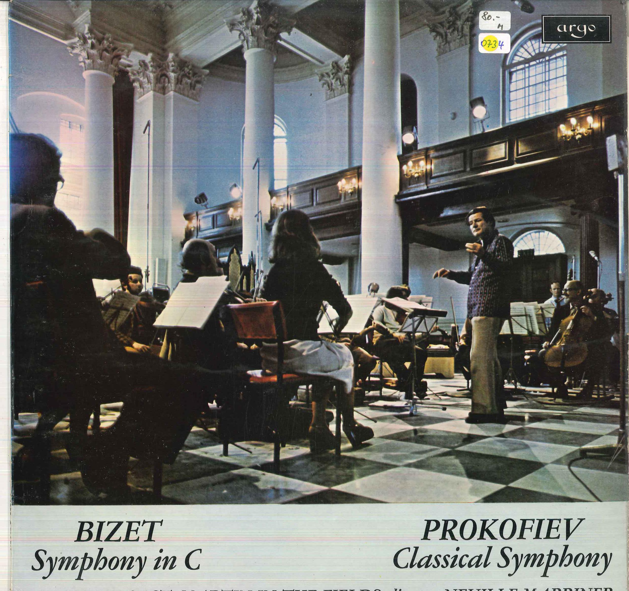 LP Record BIZET PROKOFIEV ACADEMY OF ST. M Symphony In C Classical Symphony ZRG719 ARGO UK Classical Used
LP Record BIZET PROKOFIEV ACADEMY OF ST. M Symphony In C Classical Symphony ZRG719 ARGO UK Classical Used