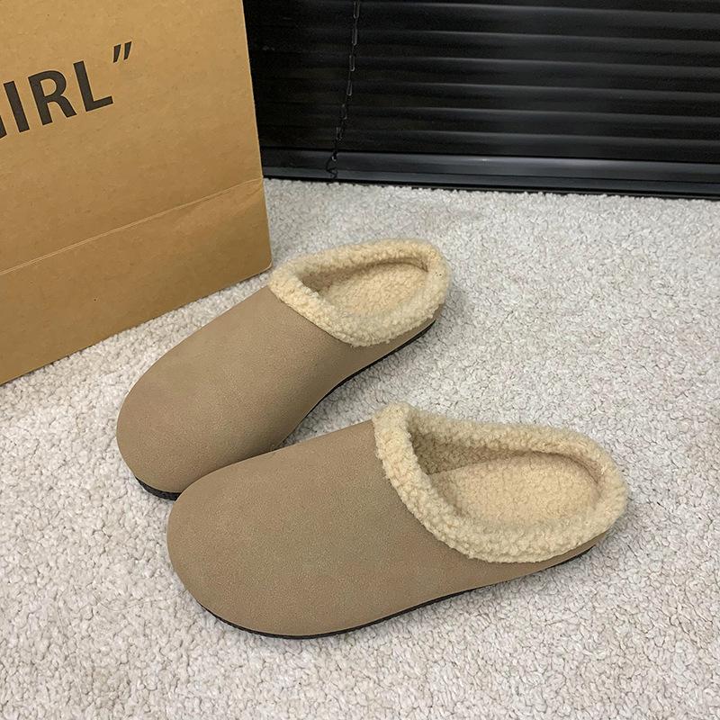 Vintage Plush Slippers Women s 2026 Autumn Winter Outdoor Fashion Cotton Shoes Faux Fur Lined Moccasins Casual Slides Slip On 40
Vintage Plush Slippers Women s 2026 Autumn Winter Outdoor Fashion Cotton Shoes Faux Fur Lined Moccasins Casual Slides Slip On 40