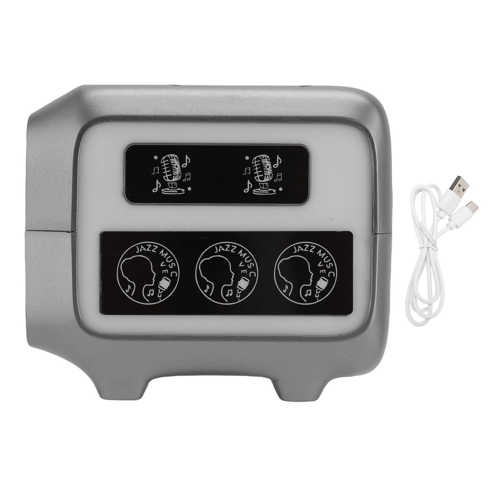 Bluetooth Speaker with Wireless Charger 15W Bluetooth 5.0 HiFi Portable Speaker Alarm Clock with чорний
Bluetooth Speaker with Wireless Charger 15W Bluetooth 5.0 HiFi Portable Speaker Alarm Clock with чорний